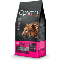 Optimanova exquisite chicken & rice 2 kg kissan kuivaruoka