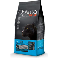 Optimanova  light chicken & rice 2 kg kissan kuivaruoka
