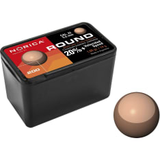 Norica 4,5mm Round 400 kpl kuparoitu ilma-aseluoti