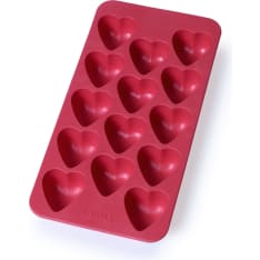 Leaky heart ice cube mould