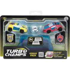 Turbo Champs Versus Pack ajoneuvot ja pallo (lajitelma)