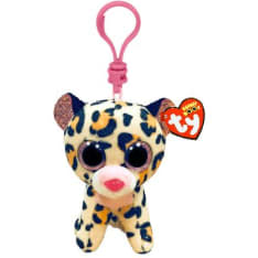 TY Beanie Boos 35248 Livvie clip leopardi pehmo