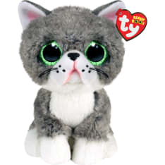 TY Beanie Boos Fergus Gray Cat 15 cm kissa pehmo