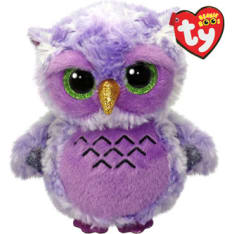 TY Beanie Boos Owlivia Purple Owl 15 cm pöllö pehmo