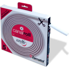 Famatel 10x16x5000mm asennuskanavarulla tarralla