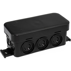 Harju IP55 90x43x39mm musta jakorasia