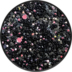 PopSockets Sparkle Black irrotettava Grip telinetoiminnolla