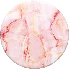 PopSockets Rose Marble irrotettava Grip telinetoiminnolla