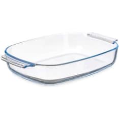 Vivalto Rectangular glass pot with handles 2 l