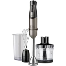 Black+Decker 1200W brushed surface hand mixer