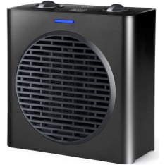 Black+Decker 1500W black fan / heat fan