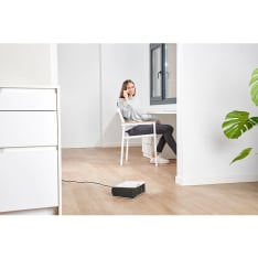 Black+Decker 2000W valkoinen lämpöpuhallin