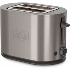 Black+Decker 900W Inox leivänpaahdin