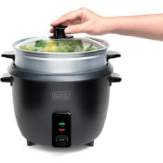 Black+Decker 1,8L musta riisikeitin