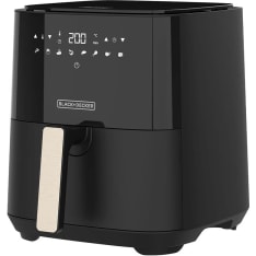 Black+Decker musta 5L 1450W airfryer