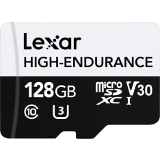Lexar Microsdxc High-Endurance Uhs-I/U3/10 R100/W45 (V30) 128Gb microsd