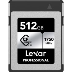 Lexar Cfexpress Pro Silver Serie R1750/W1300 512Gb cfexpress