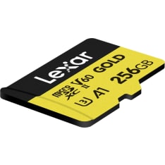 Lexar Microsdxc Gold Uhs-Ii/C10/A1/U3 R280/W100 (60) 256Gb microsd