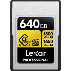 Lexar CFexpress 4.0 Pro Gold, VPG400, R1800/W1650 (Type A) 640GB