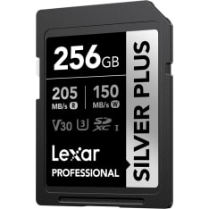 Lexar Sdxc Professional Silver Plus 1066X Uhs-I/U3/A2/4K R205/W150 (V30) 256Gb sd