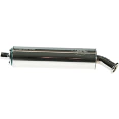 Turbo Kit silver approved muffler