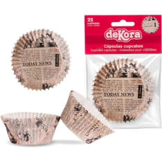 Dekora Sanomalehti muffinsivuoka