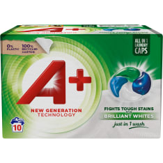A+ Active4 Caps White 10kpl pyykinpesukapselit