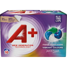 A+ Active4 Caps Colour 10kpl pyykinpesukapselit