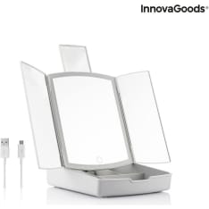 InnovaGoods 3-in-1 meikkipeili säilytyslokeroilla