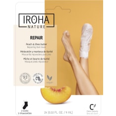 Iroha Nature Foot Mask Repair Peach jalkanaamio
