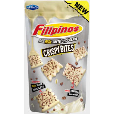 Filipinos Crispy Bites valkosuklaa 100g keksi