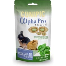 Cunipic Alpha Pro Snack Spinach 50 g rodent treat