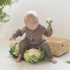 Oli & Carol Rattle Toy - Cauliflower cauliflower rattle