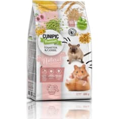 Cunipic Premium Hamster & Gerbil 600 g täysrehu hamstereille ja gerbiileille