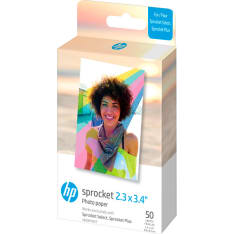 HP Zink 50 pcs photo paper for Sprocket Select printer