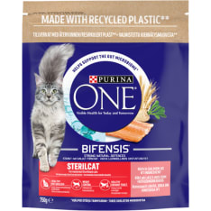 Purina One 750 g Sterilcat Lohta ja vehnää kissanruoka