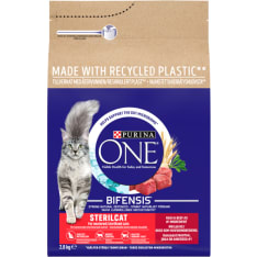 Purina One 2,8 kg Sterilcat Nautaa kissan kuivaruoka