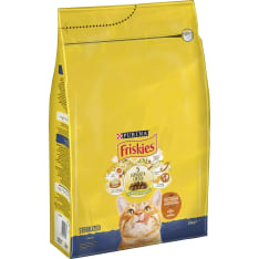 Friskies 3kg Sterilised Cats Kalkkunaa ja kasviksia kissan täysravinto