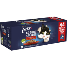 Latz Agail 44x85g Countryside assortment in jelly 4 variants cat food