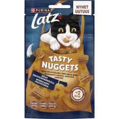 Latz Tasty Nuggets Runsaasti Kanaa 50 g kissan makupala