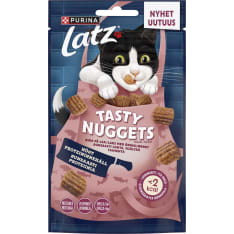 Latz Tasty Nuggets Runsaasti Lohta 50 g kissan makupala