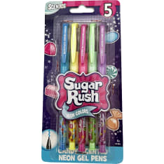 Scentos Sugar Rush 5kpl tuoksugeelikynä