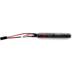 Airsoft TITAN Power 3000mAh 7,4V tikkuakku – miniliitin
