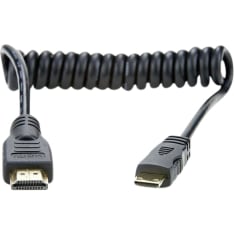 Atomos Coiled -Mini to Full HDMI 30cm