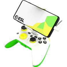 Riotpwr Android ESL Pro Cloud Gaming Controller White/Green