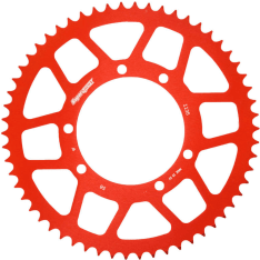 Supersprox Fantic 50cc 58 teeth (420), Ø100mm rear sprocket, red