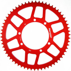 Supersprox Fantic 50cc 62 hammasta (420), Ø100mm takaratas, punainen