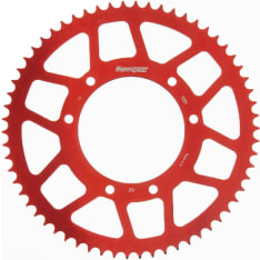 Supersprox Aprilia, Derbi, Drac 62 teeth (420), Ø105mm rear sprocket, red