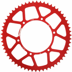 Supersprox Aprilia 14-, Derbi 10- 58 teeth (420), Ø108mm rear sprocket, red