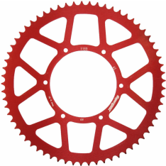 Supersprox Aprilia 14-, Derbi 10 62 teeth (420), Ø108mm rear sprocket, red